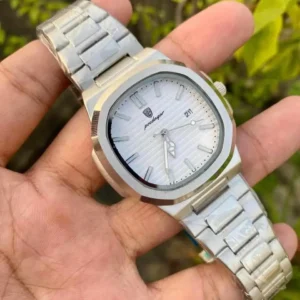 Poedagar 613 Luxury Watch For Man – Silver White